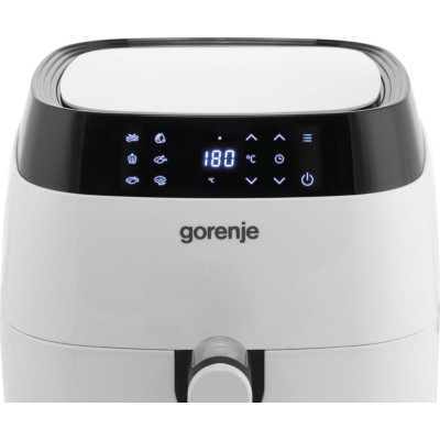 Фритюрниця GORENJE AF1409DW, 3.5л, 1400Вт, чорно-біла