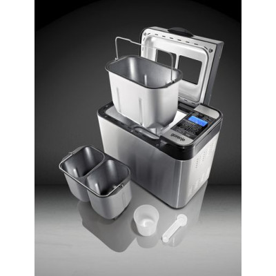 Хлібопічка GORENJE BM1400E, 1.4кг, 12 програм, 815Вт, сріблясто-чорна