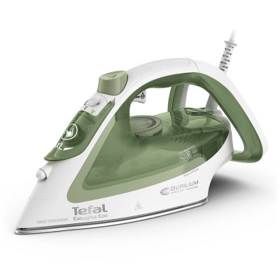 Праска Tefal EasyGliss Eco FV5781E1, 0,27 літра, 2800 Вт, Білий / Зелений