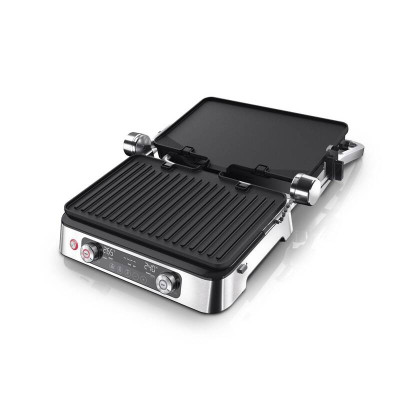 Електричний гриль BRAUN MultiGrill 9 Pro CG9140, 2200 Вт, сріблясто-чорний