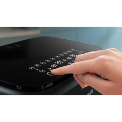 Аерофритюрниця Philips Series 3000 NA351/00 подвійна безмасляна фритюрниця, цифровий дисплей, 8 попередньо вст