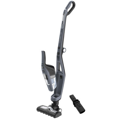 Пилосос ROWENTA Dual Force 2в1 RH6756WO вертикальний, 0.6 л, 21.6 В, максимальна автономність 75 хв, циклонна технологія, сірий