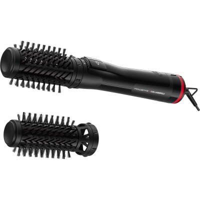 Щітка-бритва ROWENTA X Karl Lagerfeld CF952LF0, 1000 Вт, 2 швидкості, 2 налаштування температури, кератинове покриття, чорно-черво