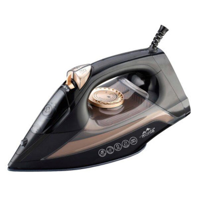 Monte Праска MT-1525, 3000Вт, керамічна підошва, Anti-Calc, Anti-Drip, самоочищ.
