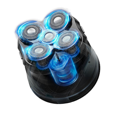 Головна бритва ROWENTA TN3110E0, акумуляторна, 80 хв автономної роботи, синьо-чорна