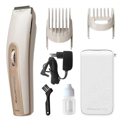 Машинка для стрижки волосся Rowenta TN1404F0, 20 налаштувань стрижки, 40 хвилин роботи, золотистий