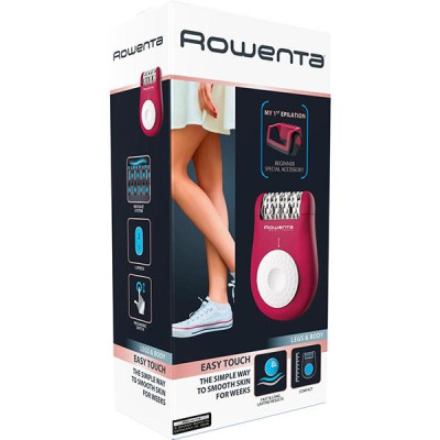 Епілятор ROWENTA EP1120FOпилятор; количество скоростей: 2; количество пинцетов (дисков): 24; цвет: