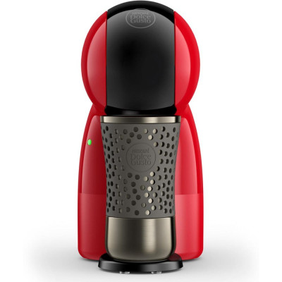 Капсульна кавоварка KRUPS Dolce Gusto Piccolo XS KP1A3510, 0.8 л, 1600 Вт, 15 бар, червоно-чорна