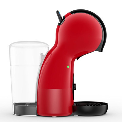 Капсульна кавоварка KRUPS Dolce Gusto Piccolo XS KP1A3510, 0.8 л, 1600 Вт, 15 бар, червоно-чорна