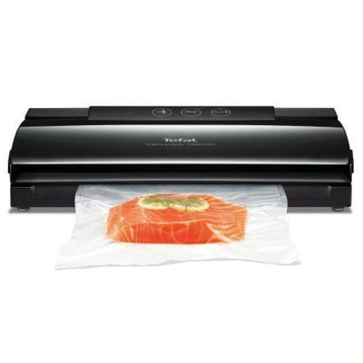 Вакуумний пакувальник Tefal VacuPack Classic VT254070, 2 програми, 110 Вт, Чорний