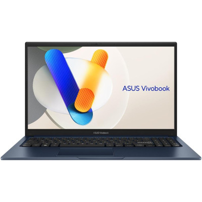 Ноутбук ASUS VivoBook 15 R1504VA-BQ110, Intel Core i3-1315U до 4.5 ГГц, 15.6-дюймовий Full HD, 8 ГБ, SSD 512 ГБ, Intel UHD Graphic