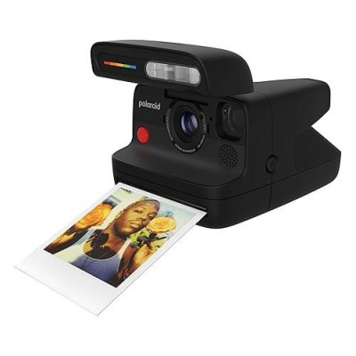 Polaroid Flip Instant Camera Color Film Bundle Black (006565) 16 Photos Included