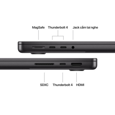 Apple MacBook Pro 14 Late 2025 Space Black M5 CPU 10-core, GPU 10-core, 16GB, 1TB (MDE14) DE