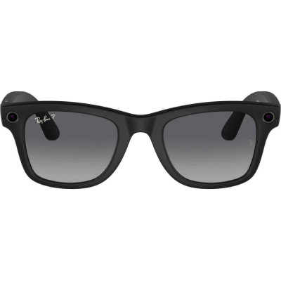 Ray-Ban | Meta Wayfarer [Gen 2] Standard Matte Black Frame / Gradient Graphite Lenses (RW4012 601ST3 50-22)