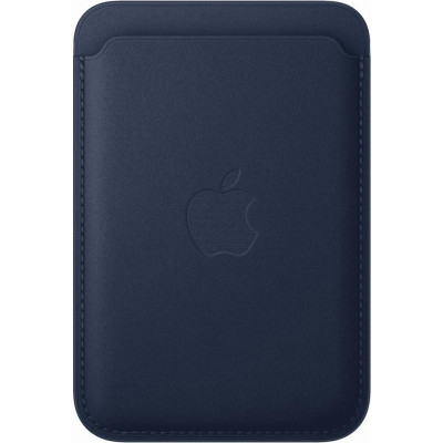 Apple iPhone FineWoven Wallet with MagSafe – Deep Blue (MA6X4)