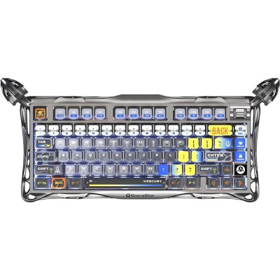 Gravastar Mercury K1 Pro - Interstellar Silver (GSK1PRO_S_CGRY)