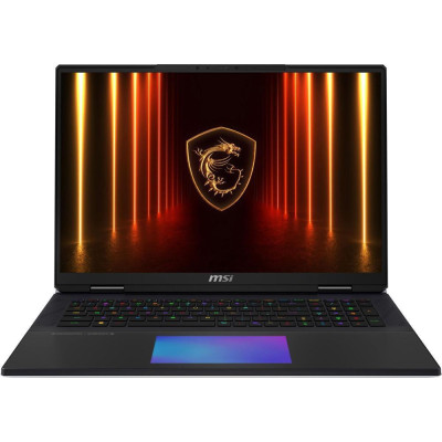 MSI Titan 18 HX AI A2XWIG (A2XWIG-616US) Core Black (18/IPS-level/3840x2400/120Hz/Ultra 9 285HX/64GB RAM/4TB SSD/RTX 5080/Win 11Pro)