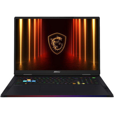 MSI Raider 18 HX AI A2XWJG (A2XWJG-069US) Core Black (18/IPS-Level/3840x2400/120Hz/Ultra 9-285HX/64GB RAM/2TB SSD/RTX 5090/Win11Pro)