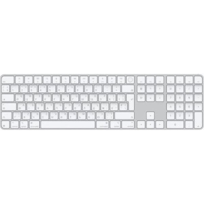 Apple Magic Keyboard з Touch ID і Numeric Keypad для Mac з Apple silicon USB-C White Keys (MXK73) DE *