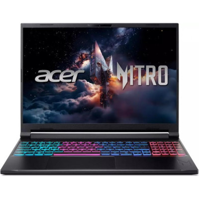 Acer Nitro V 16S ANV16S-71-7771 (NH.U24AA.003) Obsidian Black (16 / IPS / 1920x1200 / 180Hz / Core 7-240H / 16GB RAM / 1TB SSD / RTX 5060 / Win1