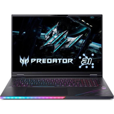 Acer Predator Helios 18 Al PH18-73-962W (NH.U1RAA.001 + Bag) Abyssal Black (18/IPS/3840x2400/120Hz/Ultra 9-275HX/64GB RAM/2TB SSD/RTX 5090)