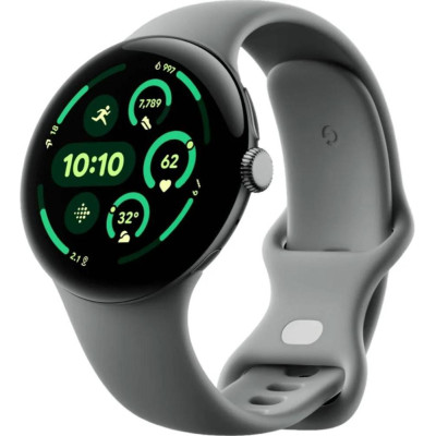 Google Pixel Watch 3 45 mm Wi-Fi Matte Hazel Aluminum Case/Hazel Active Band (GA05786-US)