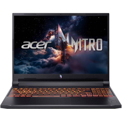 Acer Nitro V 16 ANV16-72-7809 (NH.U2EAA.003 + mouse) Obsidian Black (16 / IPS / 1920x1200 / 180Hz / Intel Core 7-240H / 16GB RAM / 512GB SSD / RTX 5060 / Windows 11 Pro)
