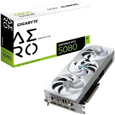 GIGABYTE GeForce RTX 5080 AERO OC SFF 16G (GV-N5080AERO OC-16GD)