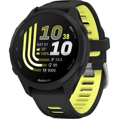 Garmin Forerunner 170 Black with Black/Amp Yellow Band (010-03920-00)