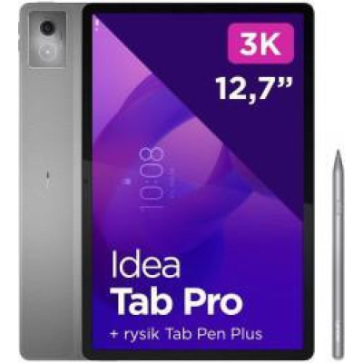 Lenovo Idea Tab Plus 12,1 WiFi + Pen (ZAG70933SE) Luna Grey (12,1 / IPS / 2560x1600 / 90Hz / MediaTek Dimensity 6400 / 8GB / 128GB / Android 15)