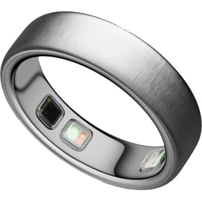 Oura Ring 5 Brushed Silver - Size 10 (JZ90-61619-10)