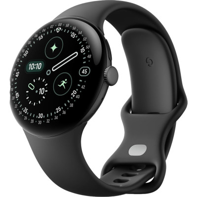Google Pixel Watch 4 45mm Wi-Fi Matte Black Aluminum case / Obsidian Active Band (GA09962-EU)