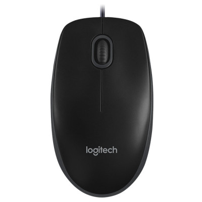 Logitech B100 Optical Mouse Black (910-003357) *