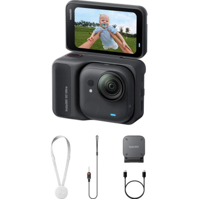 Insta360 GO Ultra Standard Bundle Midnight Black (CINSABEA_GOULTRA02)