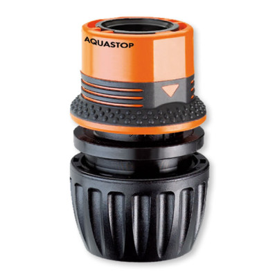 Конектор 1/2"-3/4" аквастоп  для поливального шлангу, Ergogrip бл.