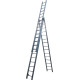 Драбина 3-секц. розкл. 3*15сх. 4,0-9,45м VHR P мет.розтяжка