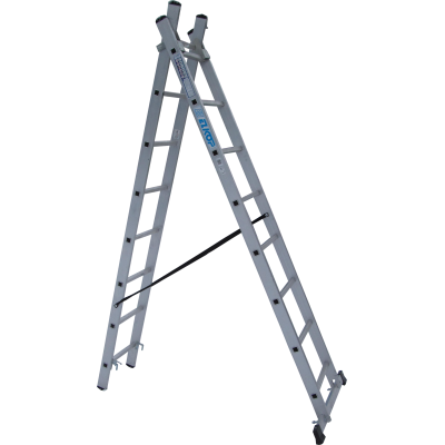 Драбина 2-секц. розкл. 2*8сх. 2,16-3,47м VHR Т