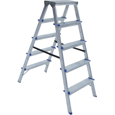 Стремянка 5сх. верх.сх. 1,18м, двостороння DHR405