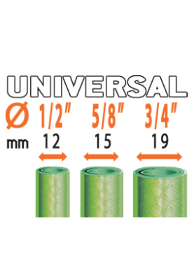 Конектор 1/2"-3/4" для поливального шлангу Ergogrip бл.