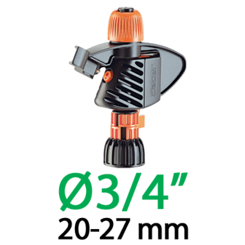 Дощувач імпульсний ( головка) Testina Impact 3/4"  полив до 390м2