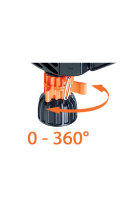 Дощувач імпульсний ( головка) Testina Impact 3/4"  полив до 390м2