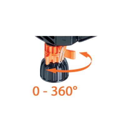 Дощувач імпульсний ( головка) Testina Impact 3/4"  полив до 390м2