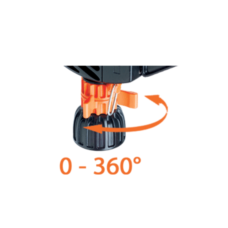 Дощувач імпульсний ( головка) Testina Impact 3/4"  полив до 390м2