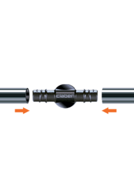 Ніпель 16мм для крапельної трубки 1/2" 4 шт.