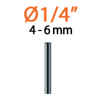 Відведення 6мм для крапельної трубки 1/4" 10шт.