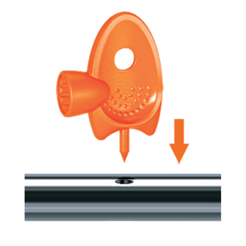 Ключ проколювач для крапельної трубки та фітінгів