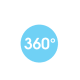Дощувач мікро на спиці  Мікротуман 360° 10шт