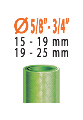 Муфта 5/8-3/4" ремонтна для поливального шлангу бл.