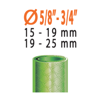 Муфта 5/8-3/4" ремонтна для поливального шлангу бл.