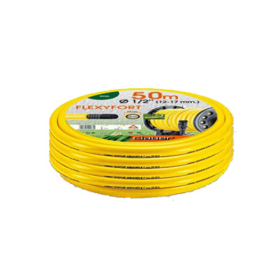 Шланг поливальний 1/2" 50м Flexyfort, жовтий